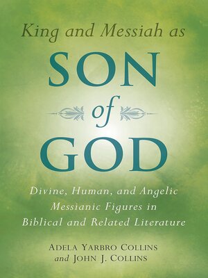cover image of King and Messiah as Son of God